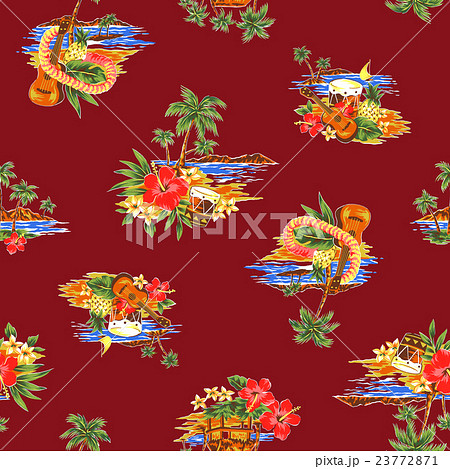 アロハシャツ　パターン 23772871