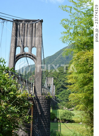 桃介橋 吊橋 木橋 桃介橋 吊橋 木橋 23774329