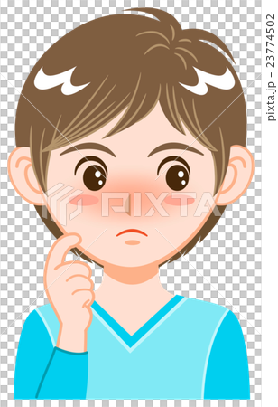 表情-ジェスチャー 23774502