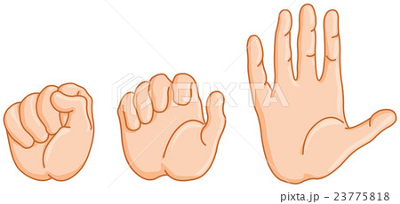 Opened hand 23775818