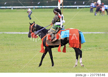 相馬野馬追い　女性騎手 23776546