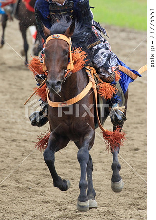 相馬野馬追い　甲冑競馬 23776551