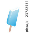 Bitten blue ice cream on a stick 23782532