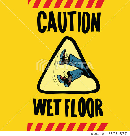 caution wet floor feet men caution wet floor feet men 23784377