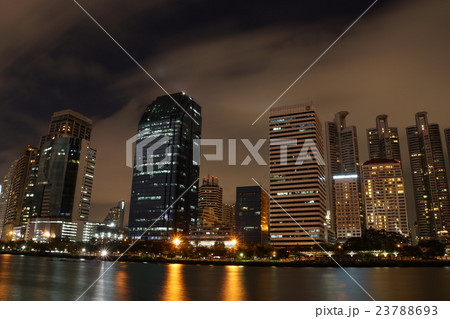 Buildings in Rachadapisek Road, Bangkok(バンコクの街並み) Buildings in Rachadapisek Road, Bangkok(バンコクの街並み) 23788693