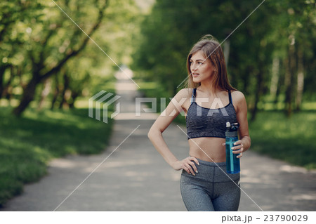beautiful sporty girl 23790029