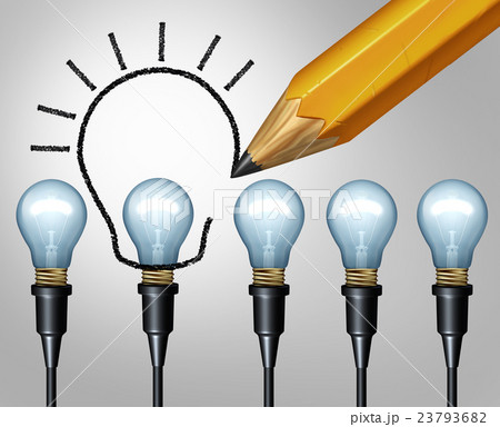 Lightbulb Pencil Drawing Lightbulb Pencil Drawing 23793682