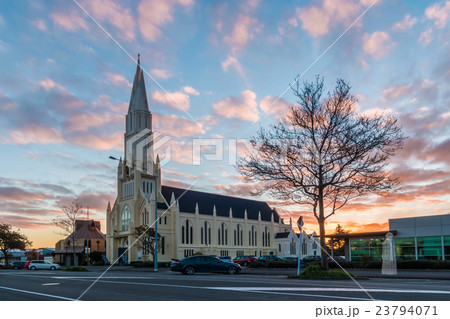 Jesus Looking at Church 23794071