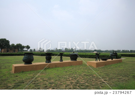 中国 安陽 世界遺産 殷虚 殷墟王陵遺跡 中国 安陽 世界遺産 殷虚 殷墟王陵遺跡 23794267