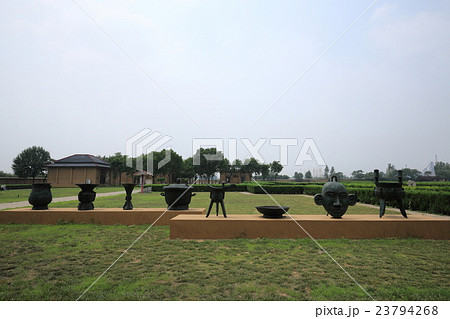 中国　安陽　世界遺産　殷虚　殷墟王陵遺跡 23794268