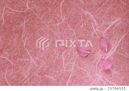 赤い和紙 23794555