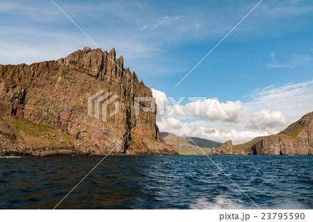 Far Oer Danmark Vestmanna Cliffs Panorama view 23795590