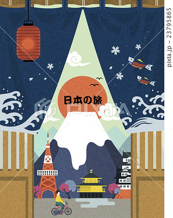 Japan tourism poster 23795865