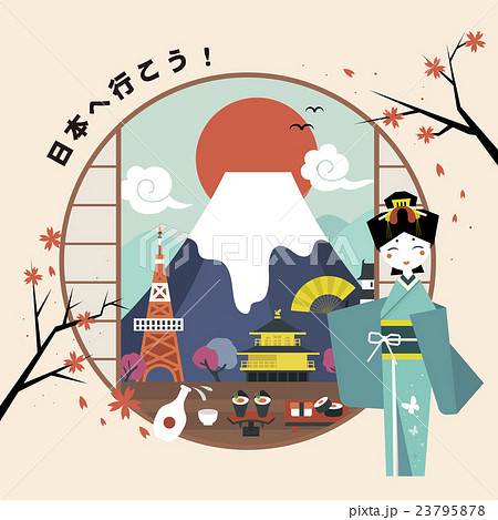 Japan tourism poster 23795878