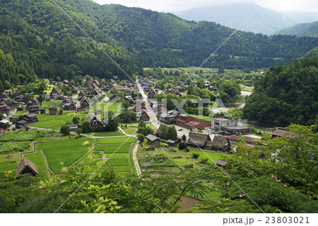 白川郷　城山展望台 23803021