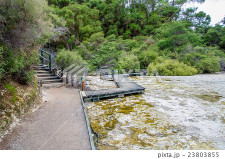Wai-O-Tapu Thermal Wonderland in Rotorua. 23803855