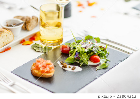 table set for wedding or another catered event table set for wedding or another catered event 23804212