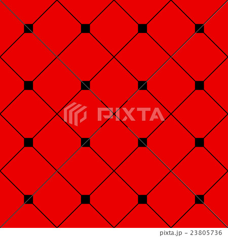 Black Square Diamond Grid Red Backgroundのイラスト素材 [23805736] - PIXTA