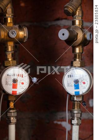 hot and cold mechanical water meters 23805834