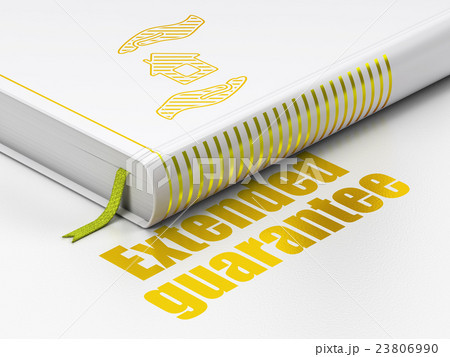 Insurance concept: book House And Palm, Extended 23806990