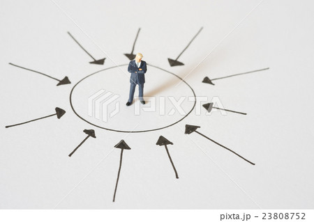 Business concept of Center management. 23808752