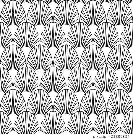 seamless pattern - Art Deco 23809334