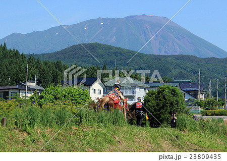 岩手山とチャグチャグ馬コ 岩手山とチャグチャグ馬コ 23809435