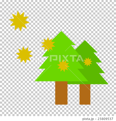 飛散する花粉 23809537