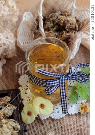 Chinese chrysanthemum flower tea for drink  23810183