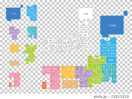 日本地図 23811810