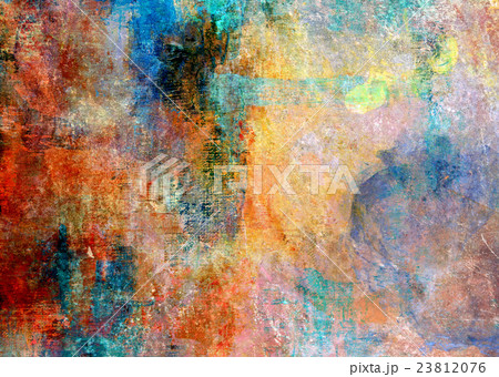 Abstract Background 絵の具 抽象的な背景の写真素材
