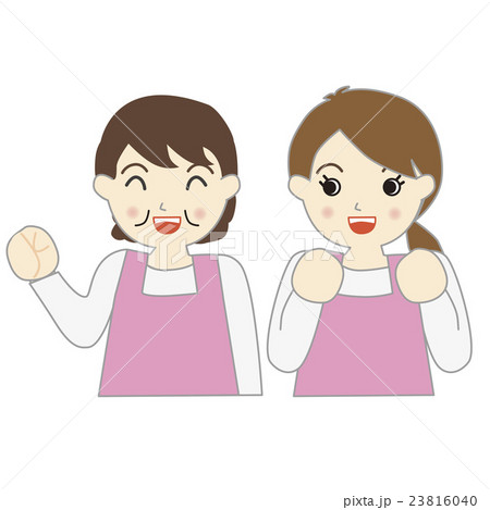 求人イラスト 女性のイラスト素材