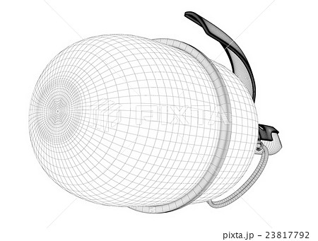 Single grenade with copy space 23817792