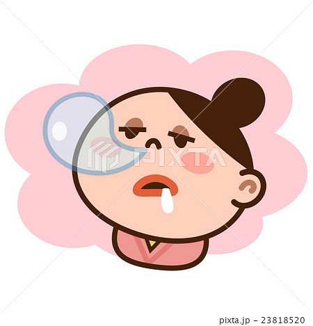 居眠りする若い女性 居眠りする若い女性 23818520