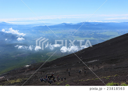 富士山・本八合目付近 富士山・本八合目付近 23818563