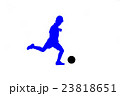 サッカーシルエット 23818651
