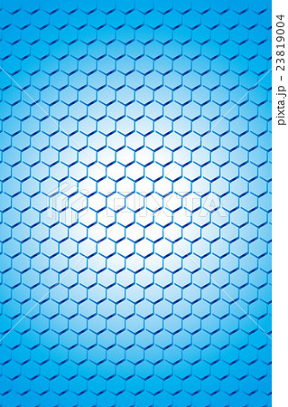 背景素材壁紙 ワイヤーネット フェンス 金網 格子模様 金属 メタル ハニカム 六角柄 穴 縦位置 のイラスト素材