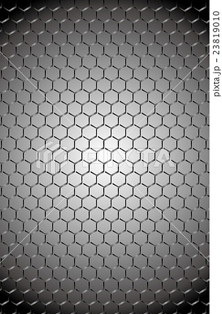 背景素材壁紙 ワイヤーネット フェンス 金網 格子模様 金属 メタル ハニカム 六角柄 穴 縦位置 のイラスト素材 23819010 Pixta