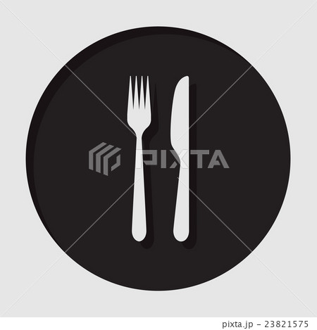 information icon - cutlery, fork and knife information icon - cutlery, fork and knife 23821575