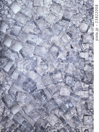 Set of ice cubes and crushed ice as background Set of ice cubes and crushed ice as background 23822008