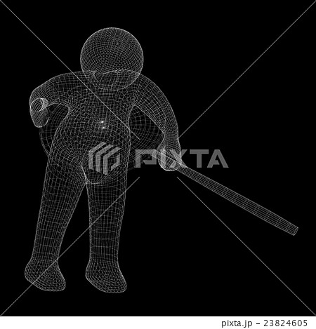 man looking through a magnifying glass man looking through a magnifying glass 23824605