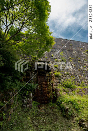 別子山銅山　東平地区　東平貯鉱庫跡 23824882