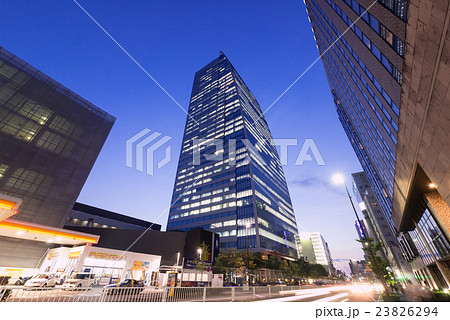 名古屋都市風景　名古屋都市風景　名古屋ルーセントタワー　夜景 23826294