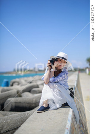 堤防沿い 堤防沿い 23827717