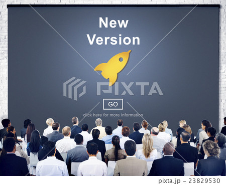 New Version Software Install Homepage Concept New Version Software Install Homepage Concept 23829530