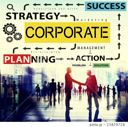 Corporate Connection Collaboration Teamwork Concept 23829728