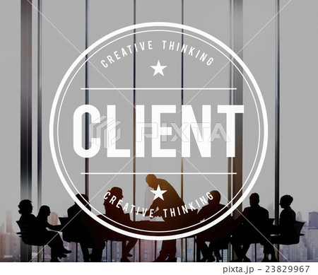 Client Customer Service Buyer Concept 23829967