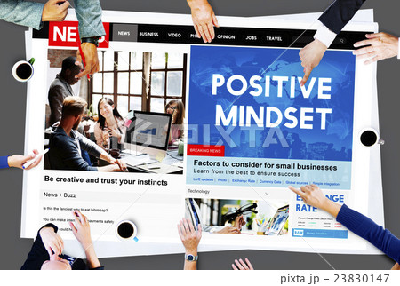 Positive Mindset Focus mental Optimistic Spiritual Concept 23830147