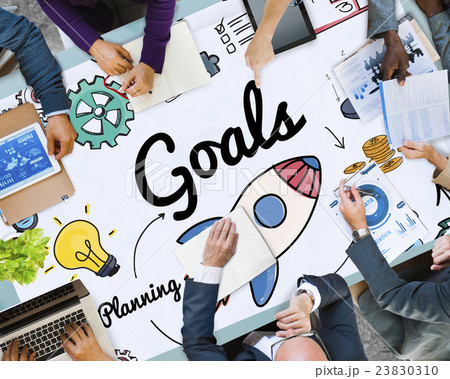 Goals Mission Motivation Aspiration Aim Concept 23830310