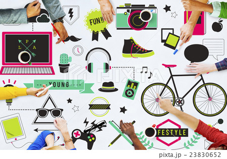 Youth Social Media Technology Lifestyle Concept Youth Social Media Technology Lifestyle Concept 23830652